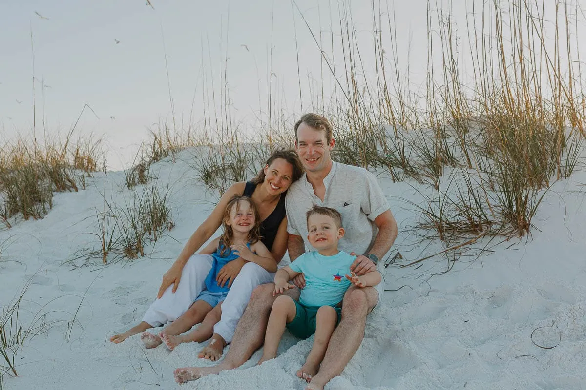 Extended Family Photos session on the Gulf Coast