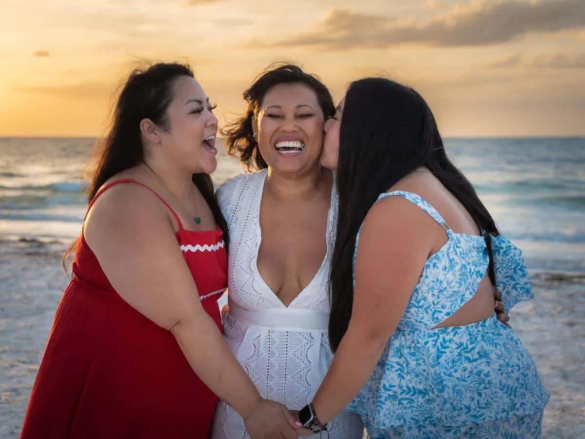 Family photo session with Flamingo Photographers on Florida’s Gulf Coast