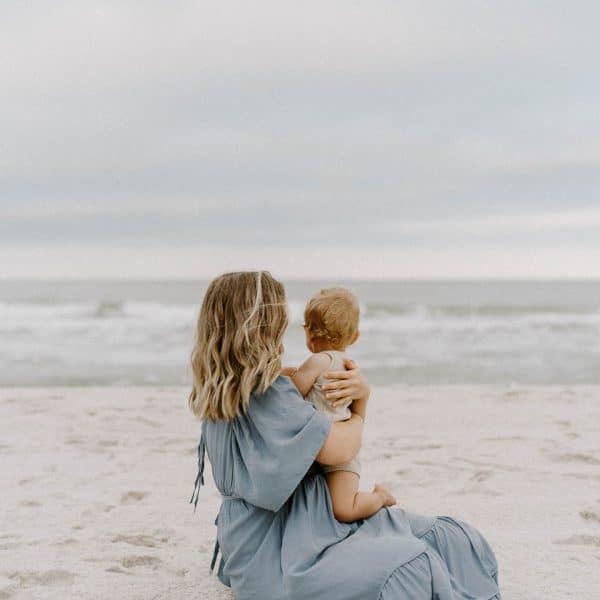 Jinny Singleton Beach Mother and Child 4 1