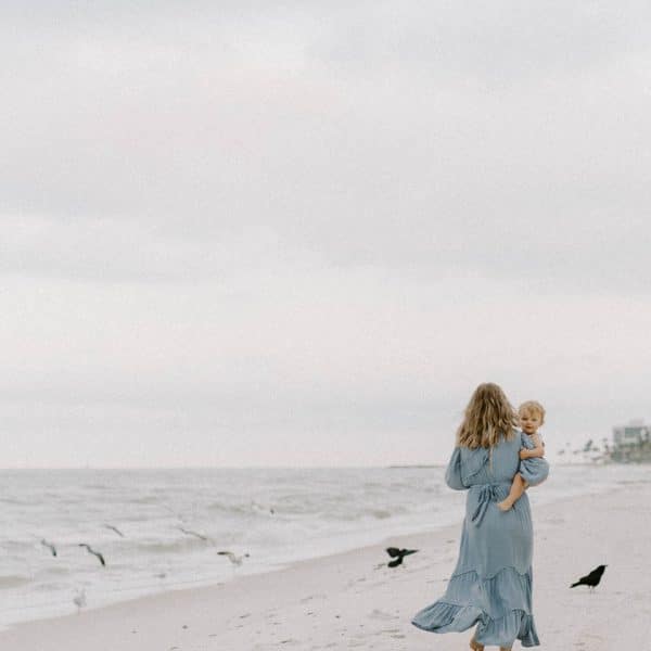 Jinny Singleton Beach Mother and Child 5 1