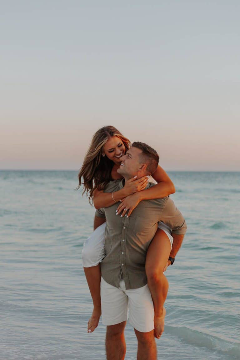 Priya Zwolinski Beach Couple In Love 2