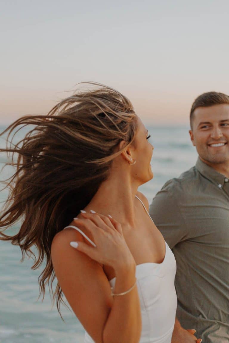 Priya Zwolinski Beach Couple In Love 3