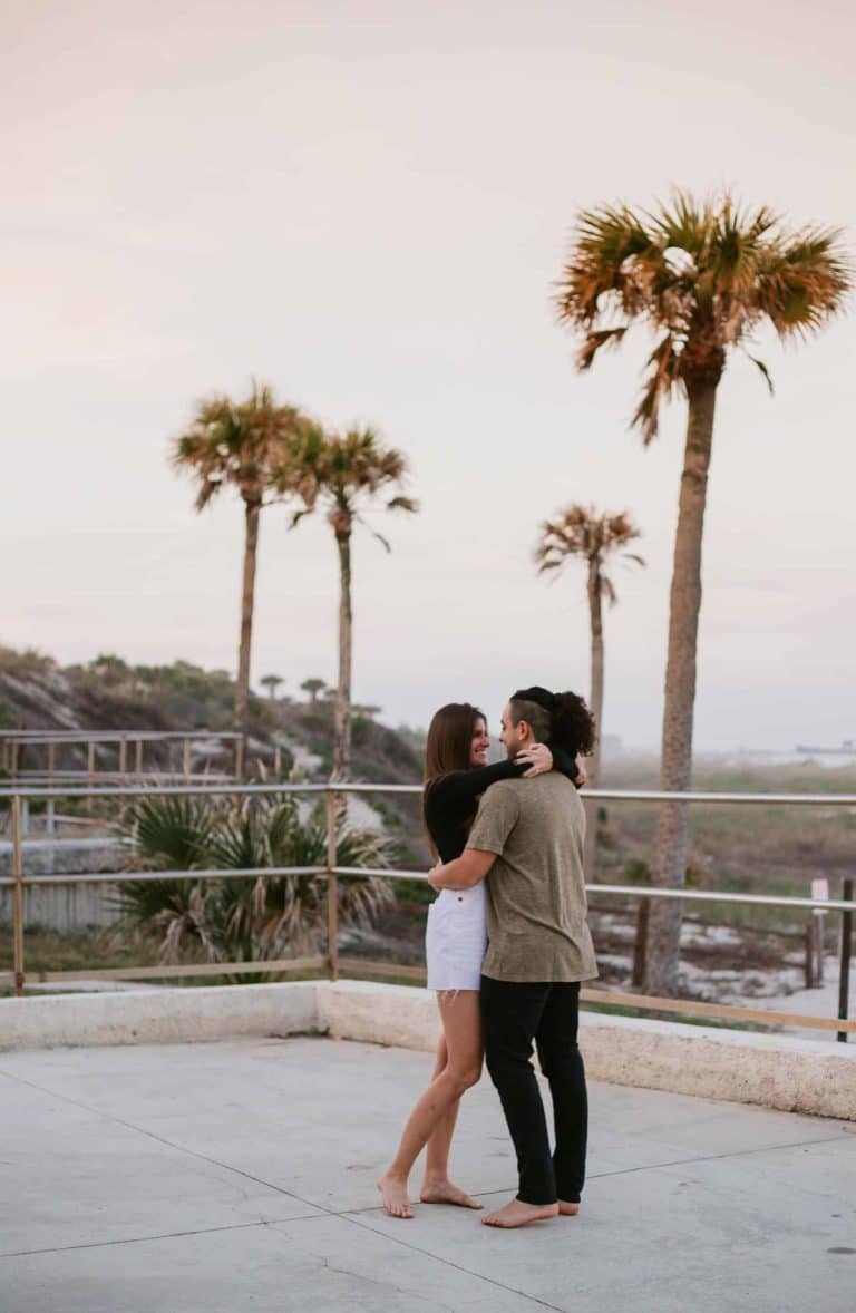 The Poles Beach Couples Portrait Jacksonville 1 scaled
